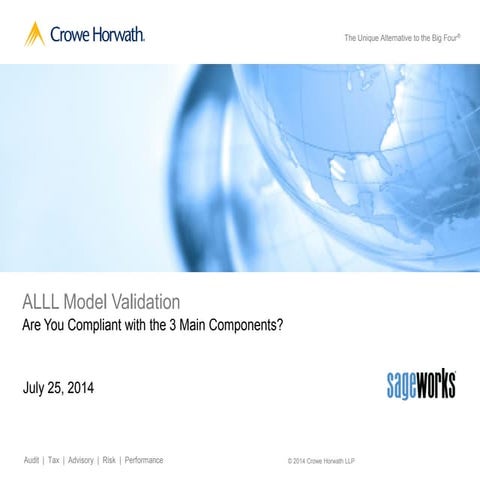 ALLL Model Validation | PDF
