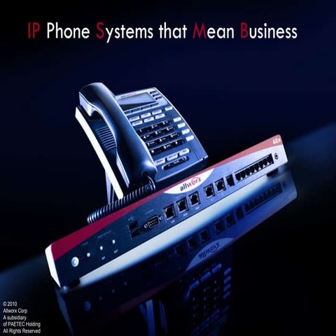 Alllworx Presentation