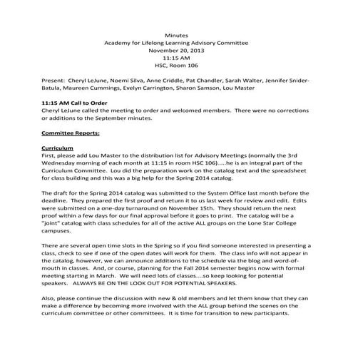 All minutes 11.20.13