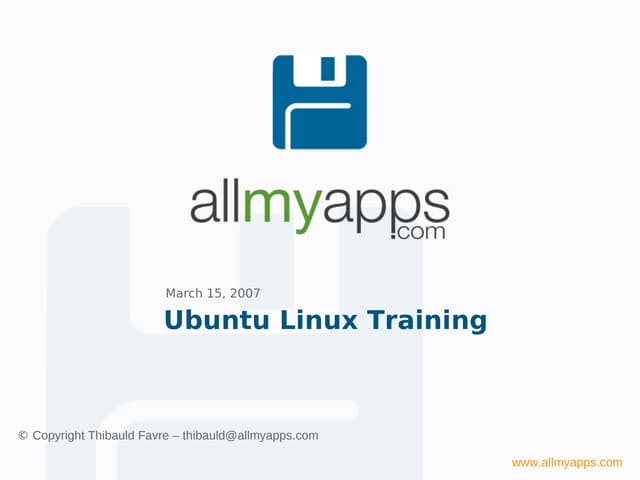 Introduction to the Linux ecosystem
