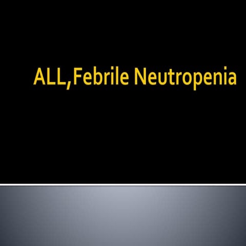 All,neutropenia