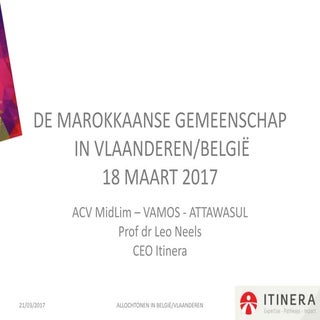 Moroccan community in Belgium