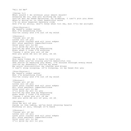 All of me | PDF