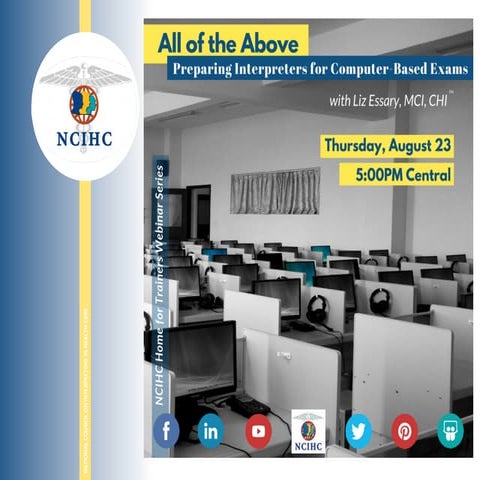 All of the Above: Preparing Interpreters for Computer-Based Exams with Liz Es...