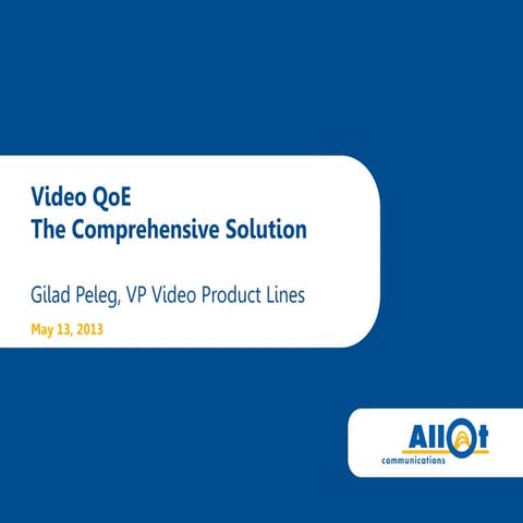 Allot Content Delivery Networks (CDN)