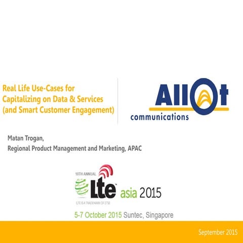 Allot Real Life Use Cases for Customer Enagagement