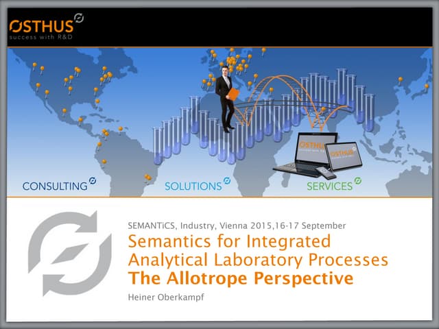 Semantics for Integrated Analytical Laboratory Processes – the Allotrope Pers...