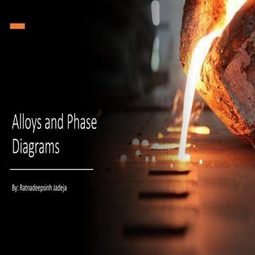 Alloys and phase diagrams