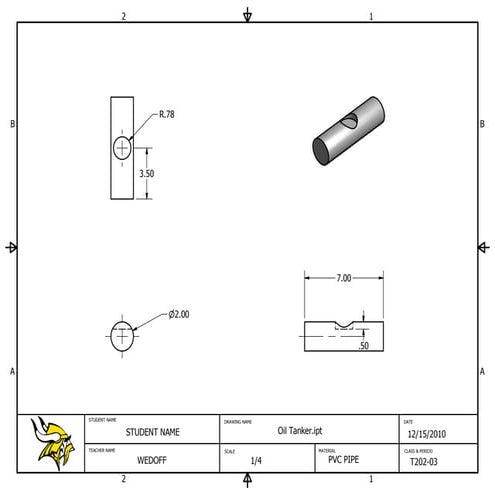 All parts for oil tanker