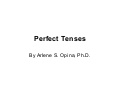 Perfect Tenses