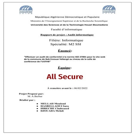 ISO 27001 | PDF