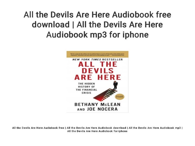 All the Devils Are Here Audiobook