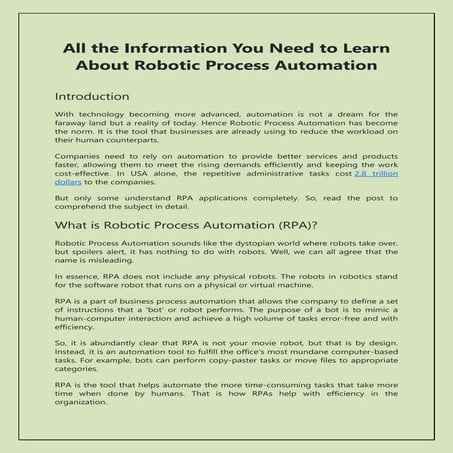 All the Information You Need to Learn About Robotic Process Automation.pdf