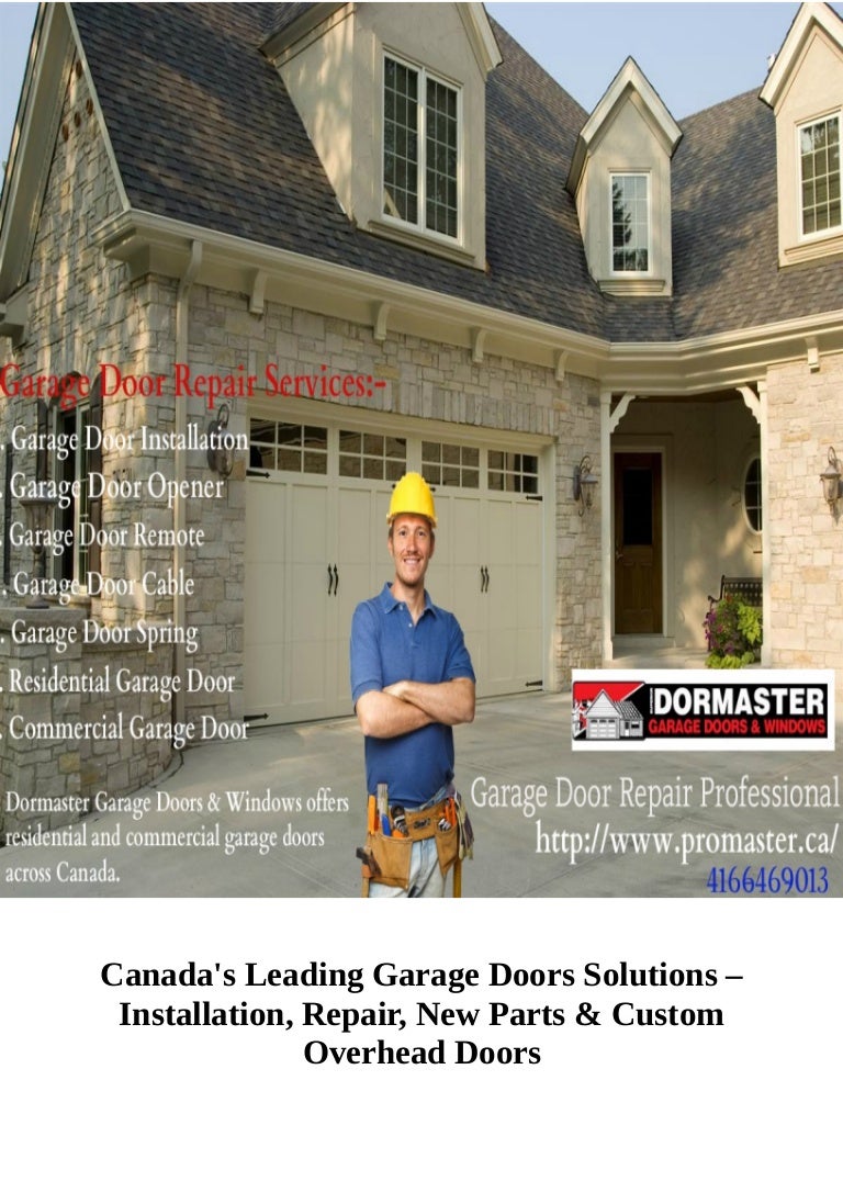 All Type of Garage Door Repair Services in Toronto