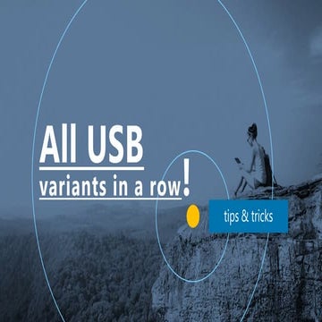 All usb variants in a row | PPTX