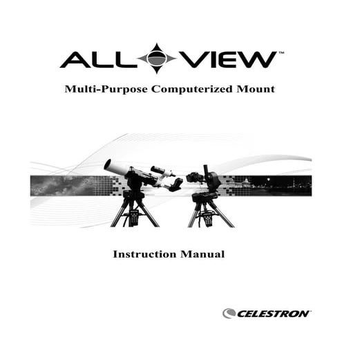 All view mount_instructionmanual_bw
