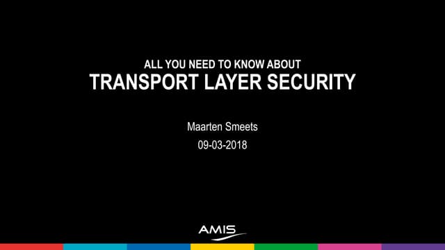All you need to know about transport layer security