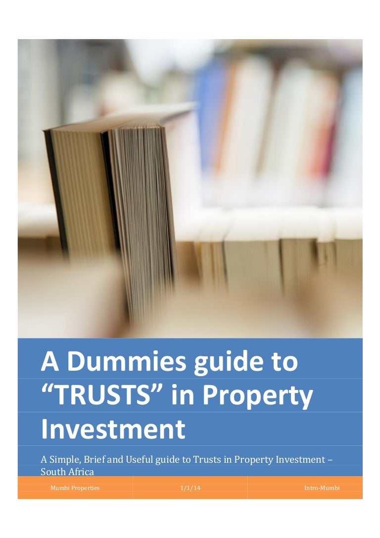 All you need to know about trusts in property investment