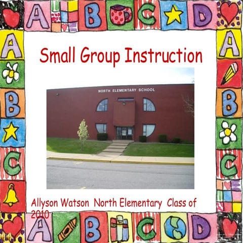 Digital Story Small Group Instruction