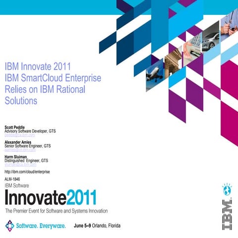 IBM SmartCloudEnterprise use of IBM Rational Solutions