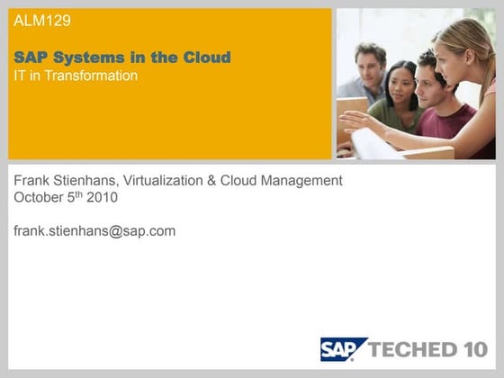SAP Systems in the Cloud (Oct 2010)