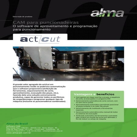 Alma/Raihsa: CAM para puncionadeiras