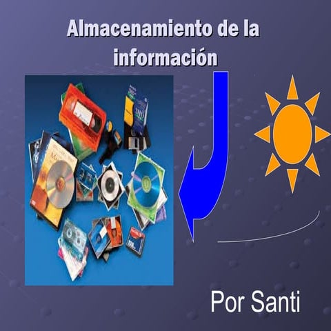 Almacenamiento de la información