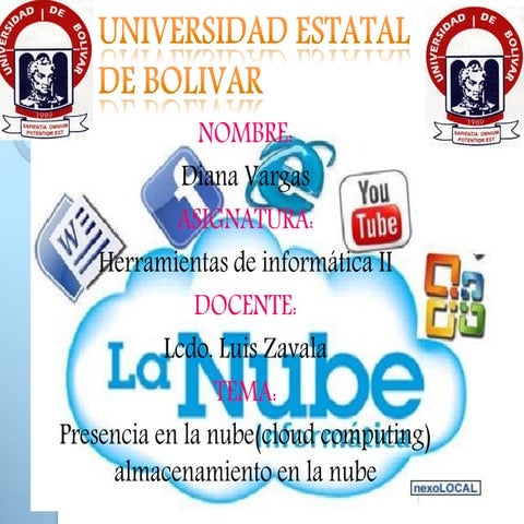 Almacenamiento en la nube