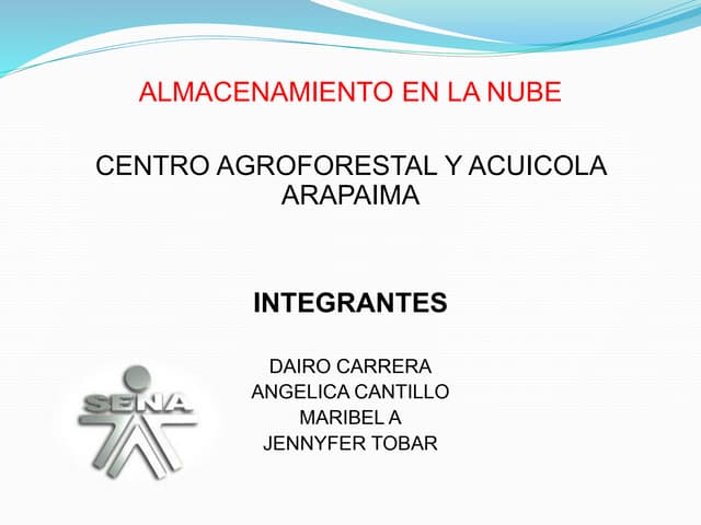 Presentacion Almacenamiento en la n...
