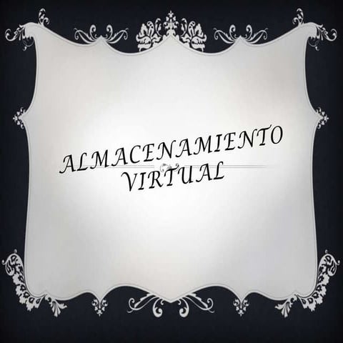 Almacenamiento virtual