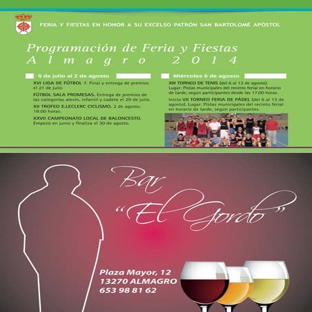 Almagro Feria y Fiestas