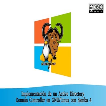 Como implementar un Controlador de Dominio en Linux usando Samba | PDF
