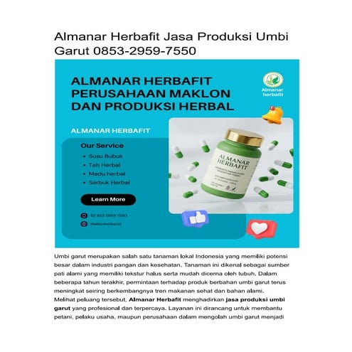 Almanar Herbafit Jasa Produksi Umbi Garut 0853-2959-7550.pdf
