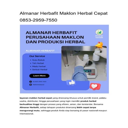 Almanar Herbafit Maklon Herbal Cepat 0853-2959-7550.pdf