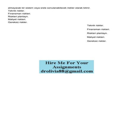 almayacak bir sistem veya srele sonulanabilecek riskler .pdf