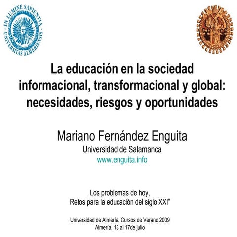 Almería090714 -Ed en SIGIT.ppt