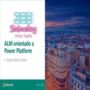 Alm orientado a power platform