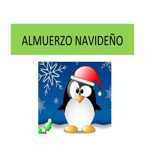 Almuerzo navideño | PPT