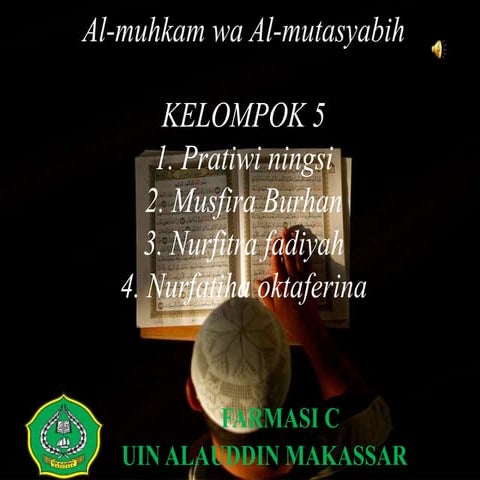 Al muhkam wa al mutasyabih