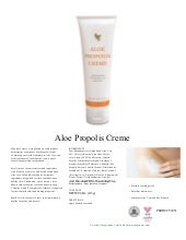 forever propolis cream benefits