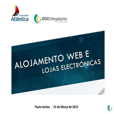 Alojamento web lojas