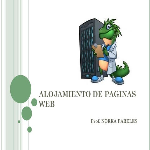 Alojamiento de páginas web