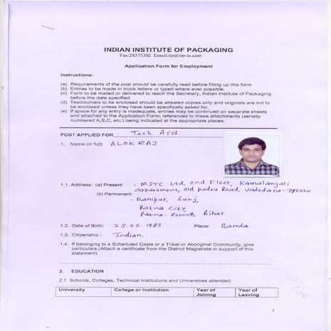 Alokraj Application