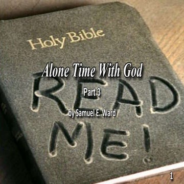Alone time with god2