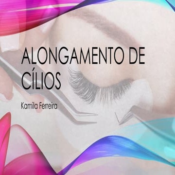 Alongamento de Cílios curso para iniciante