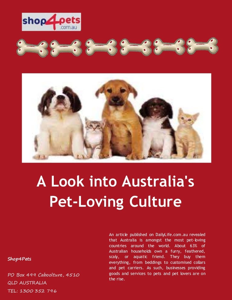 A Look into Australia's PetLoving Culture