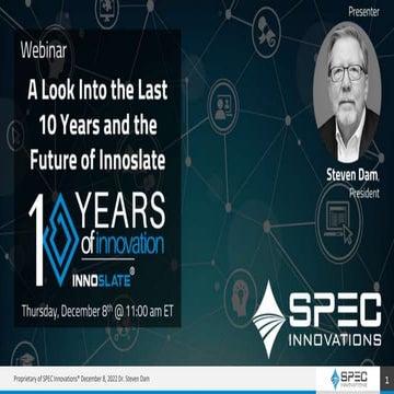 A Look Into the Last 10 Years and the Future of Innoslate (1).pptx