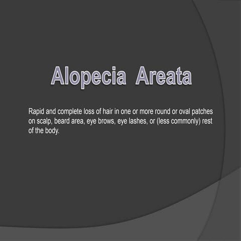 Alopecia areata