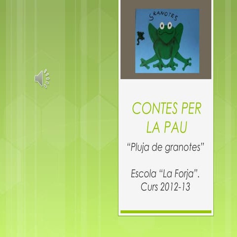 La Forja: Contes per la pau