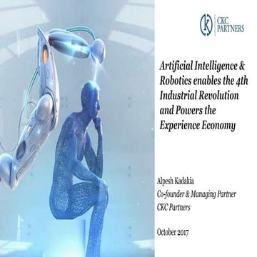 Artificial Intelligence & Robotics Enables the 4th Industrial Revolution and ...